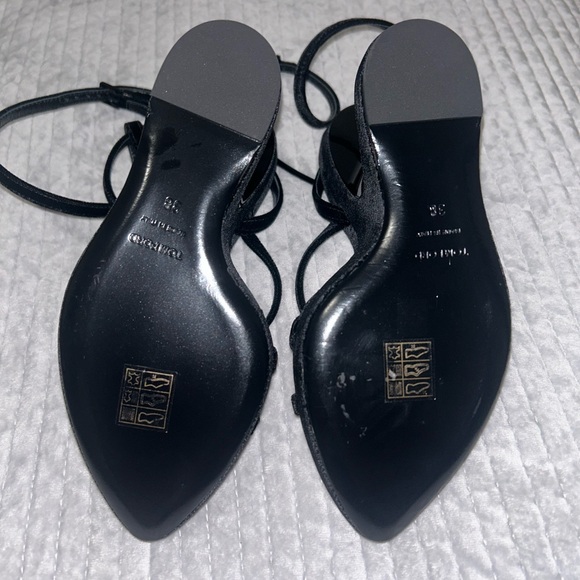 Tom Ford Elegant Black Strappy Heels - Picture 3 of 8